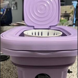 Purple Mini Washing Machine